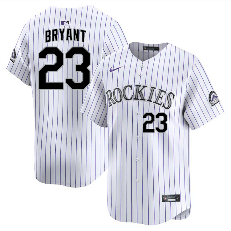 Kris Bryant Colorado Rockies Jersey,Uniforms,Gears Stitched-White